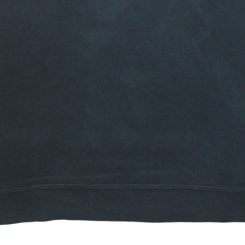 Nike Men's Black Small Crew Neck Pullover Fleece Sweatshirt