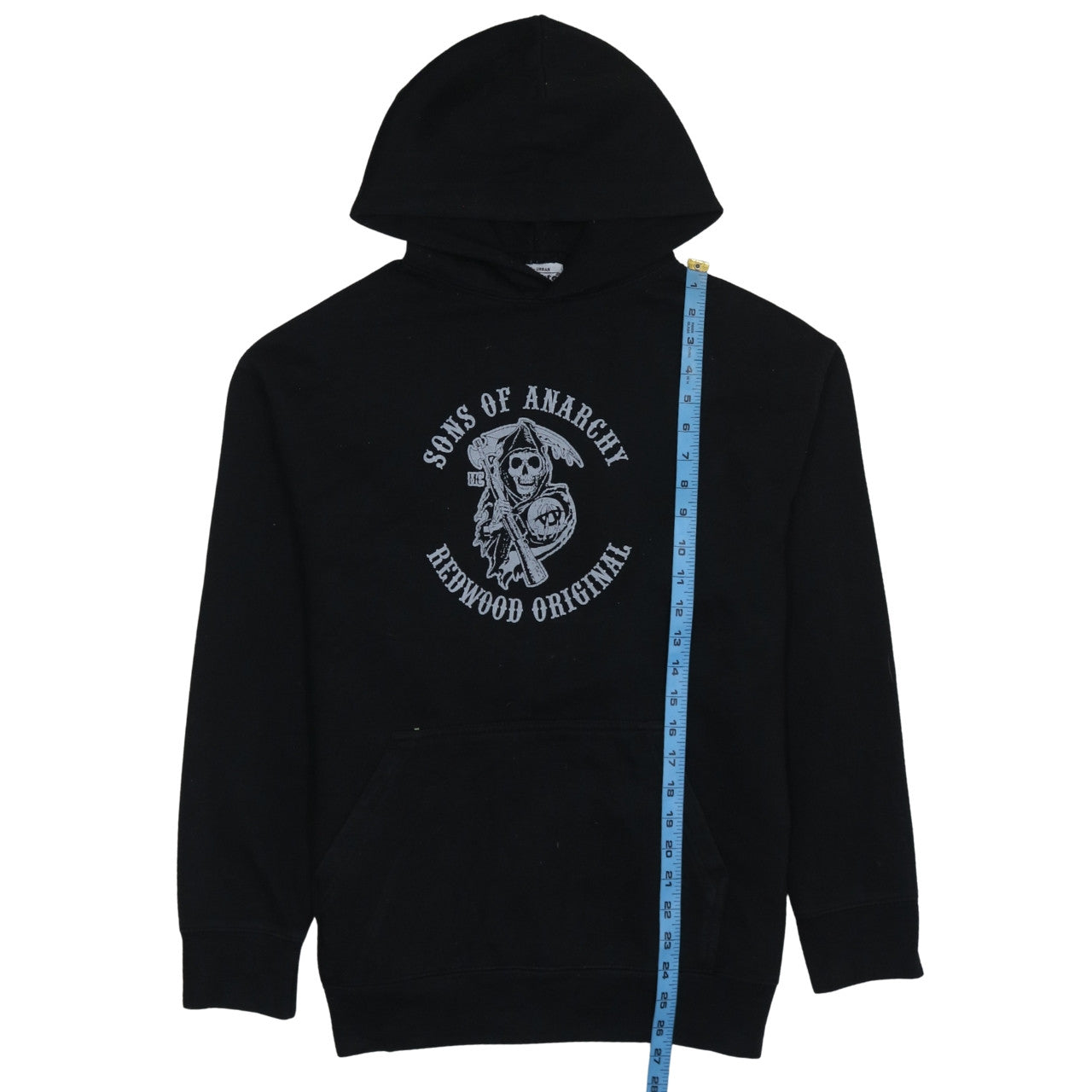 Absolute Apparel Mens Black Pullover Hoodie Sons of Anarchy M