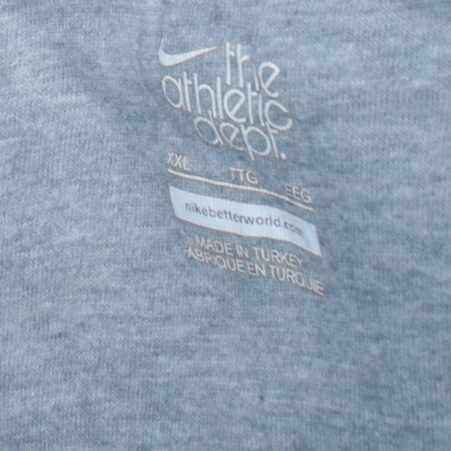 Nike Men's Black Full Zip Sweatshirt 2XL – Sports Collared Fleece