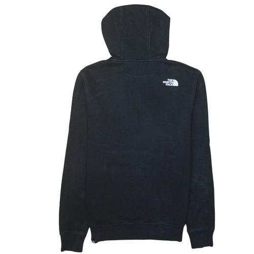 The North Face Men's Black Pullover Hoodie M Fleece Logo Sweatshirt