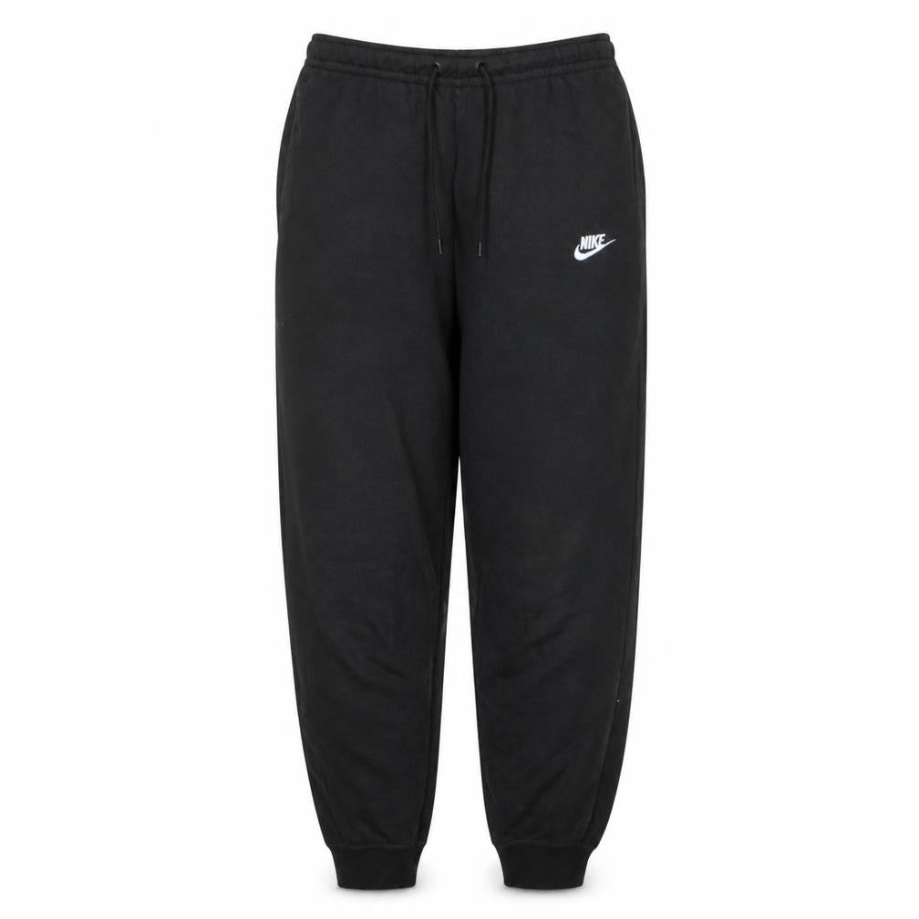 Front view of Nike Men's Black Jogger Sweatpants Small Regular Fit Sportswear