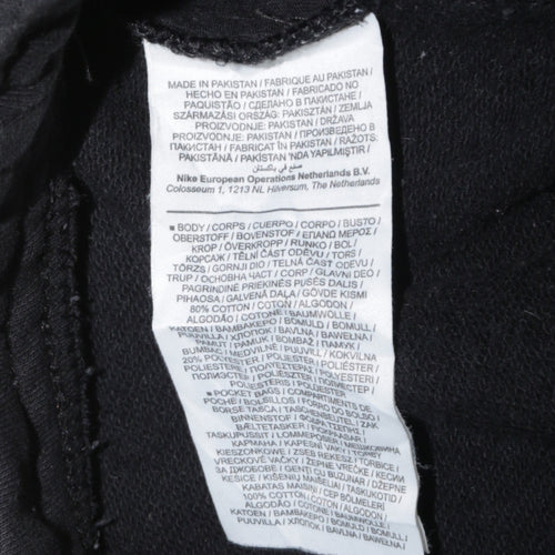 Nike Men's Black Jogger Sweatpants Small Regular Fit Sportswear