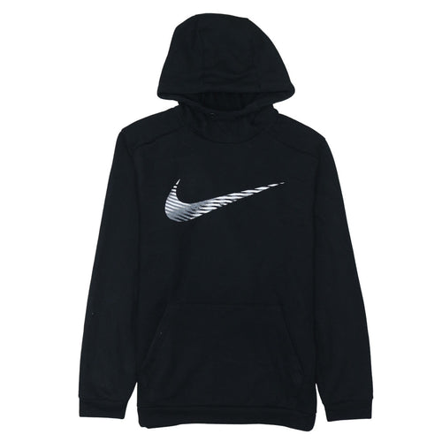 Nike Men's Black Dri-Fit Pullover Hoodie L Sportswear