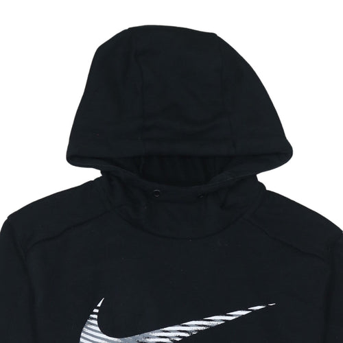 Nike Men's Black Dri-Fit Pullover Hoodie L Sportswear