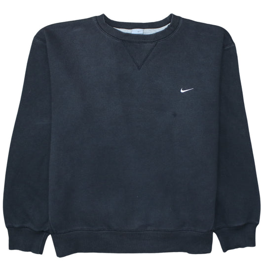 Nike Men's Black XL Crew Neck Fleece Pullover Sweatshirt