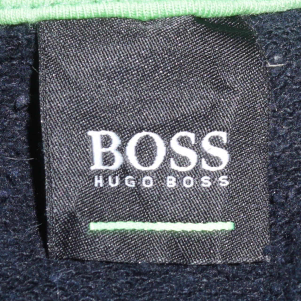 Hugo Boss Men's Black Logo Crew Neck Pullover Sweatshirt Size L