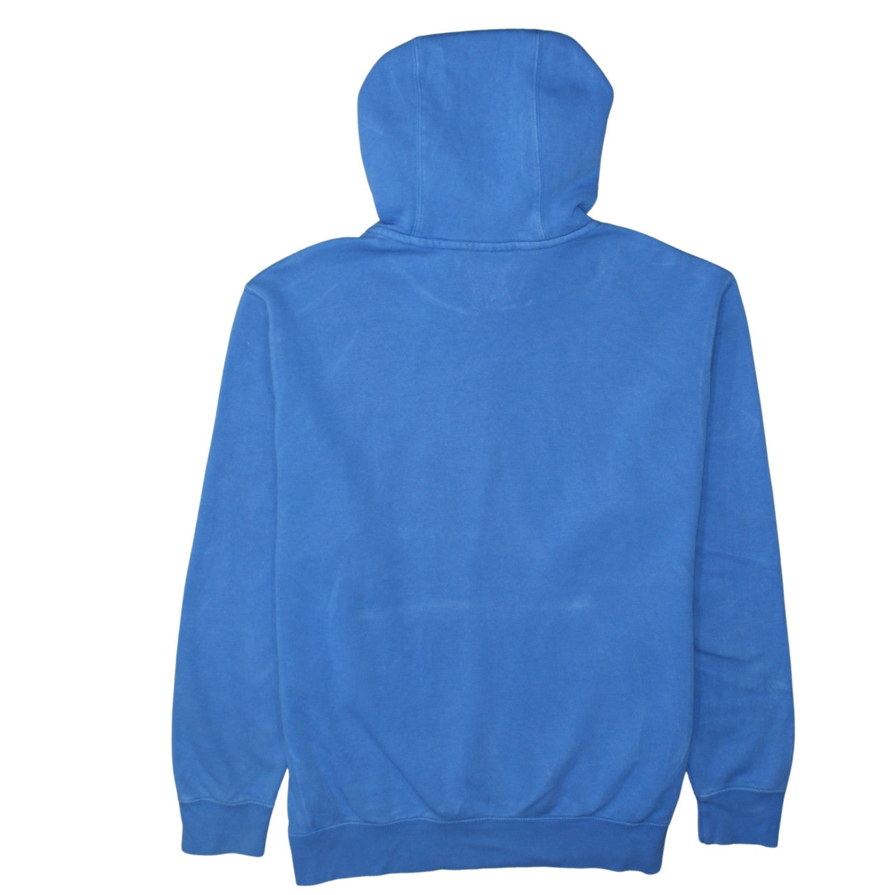 Nike Men's Blue Pullover Hoodie L Logo Fleece Hooded Sweatshirt