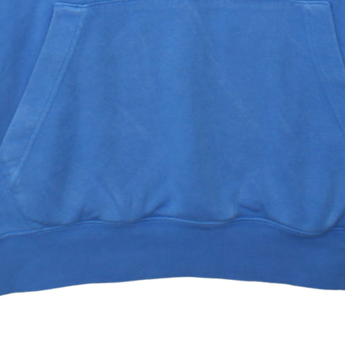 Nike Men's Blue Pullover Hoodie L Logo Fleece Hooded Sweatshirt