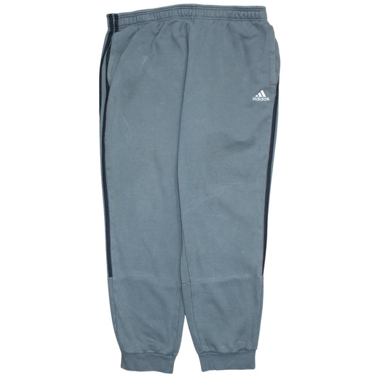 Adidas Men's Grey XL Jogger Fleece Sweatpants Tapered Fit