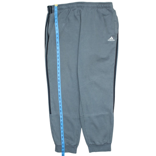 Adidas Men's Grey XL Jogger Fleece Sweatpants Tapered Fit