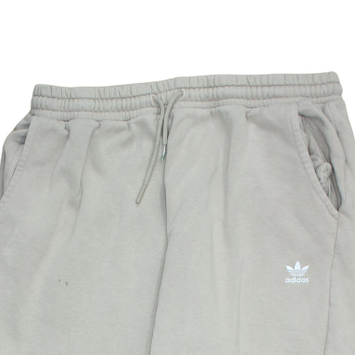 Adidas Womens Beige Sweatpants Joggers Size 16 Elastic Waist Lined Tapered