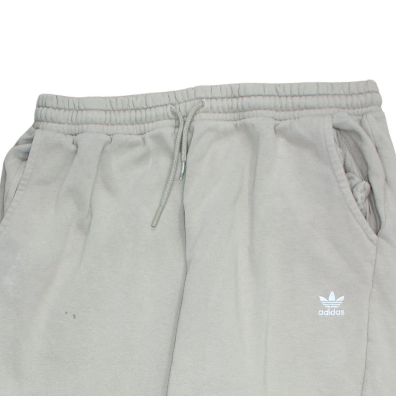Adidas Womens Beige Sweatpants Joggers Size 16 Elastic Waist Lined Tapered