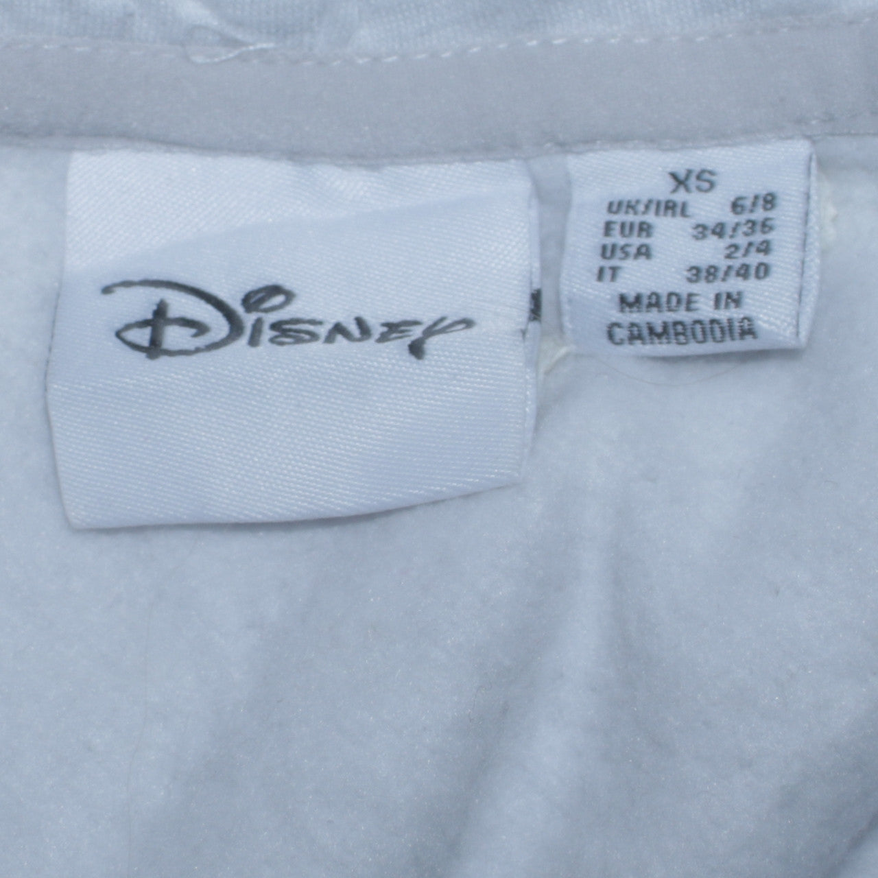 Disney Women Grey Mickey Mouse Pullover Hoodie XS