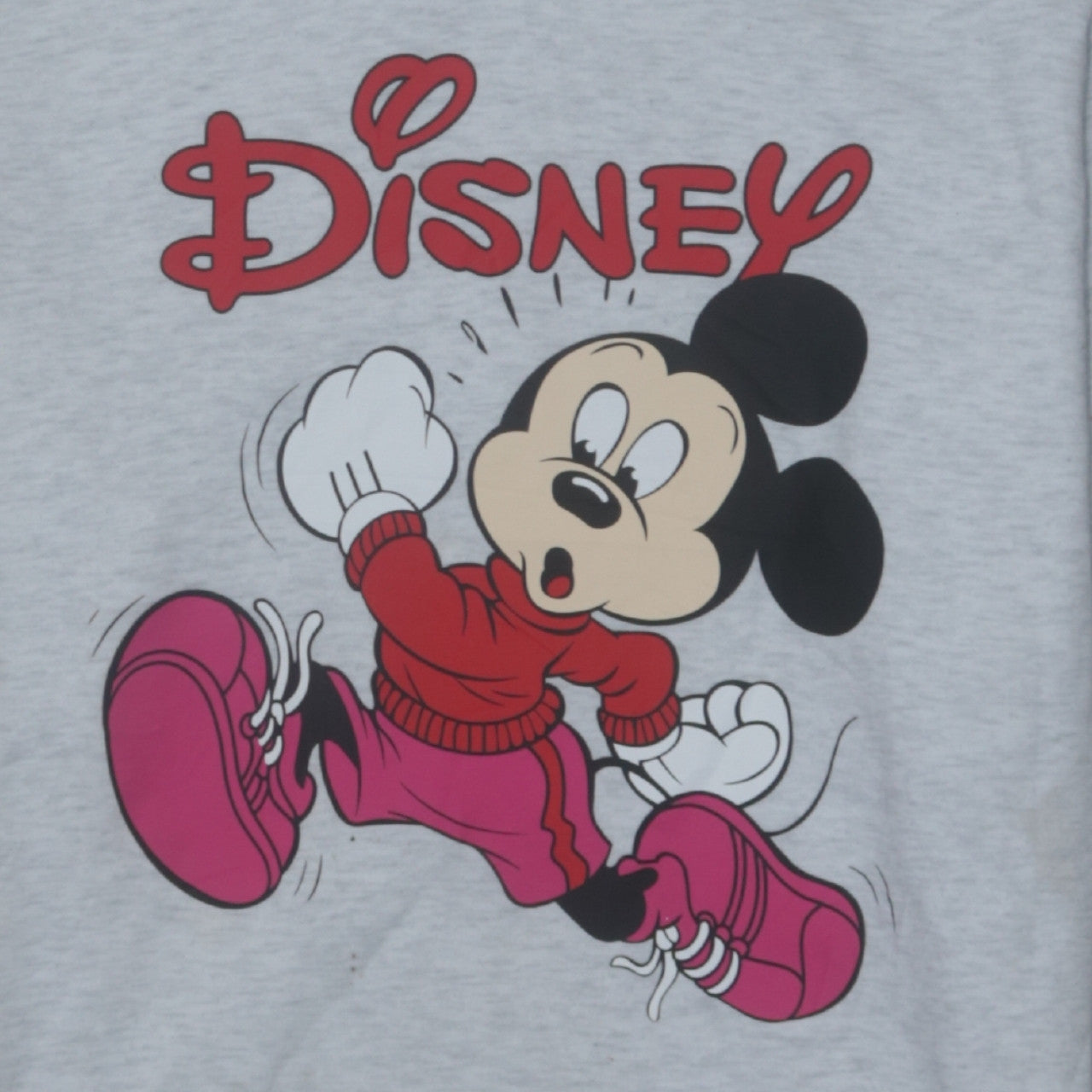 Disney Women Grey Mickey Mouse Pullover Hoodie XS