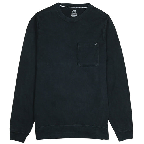 Nike SB Men's Black Small Pullover Crew Neck Sweatshirt