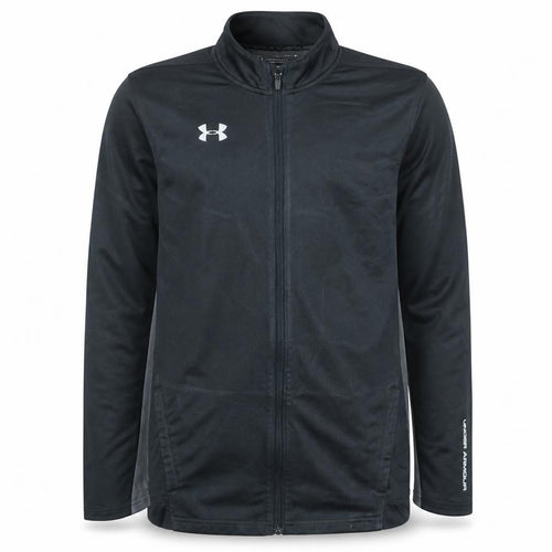 Under Armour Boys Black YXL Full Zip Sweatshirt Athletic Loose Fit