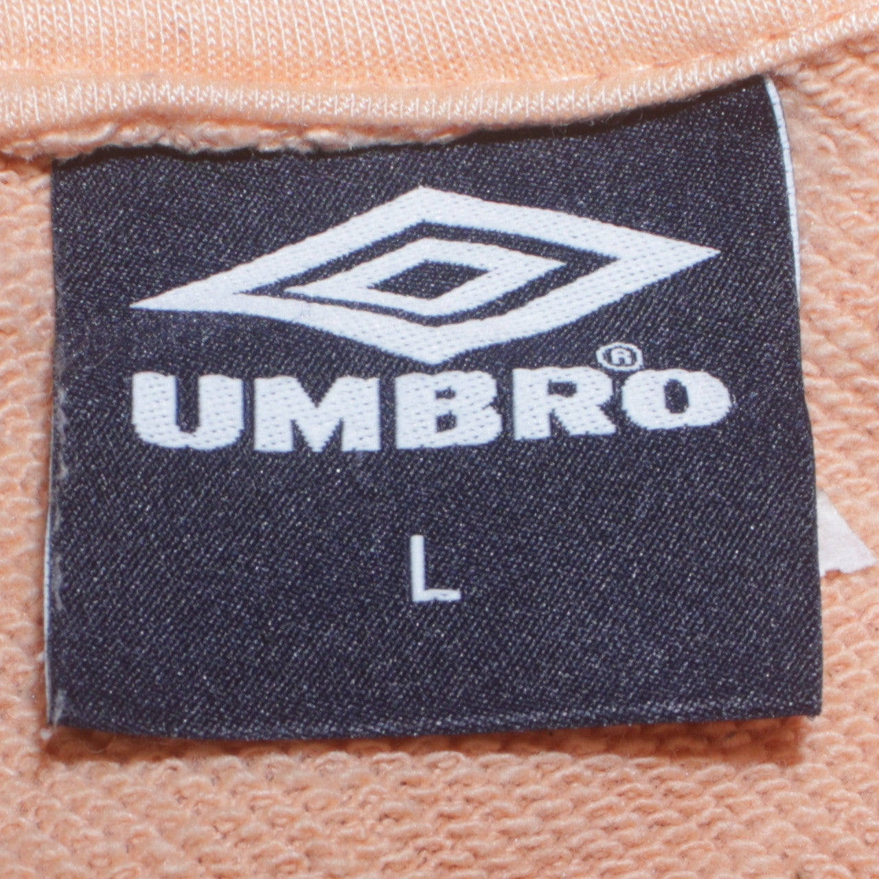 Umbro Womens Peach Hoodie L Pullover Casual Sportswear