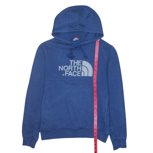 The North Face Mens Blue Pullover Hoodie Small Regular Fit