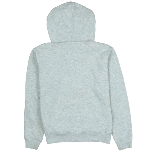 Champion Boys Grey Pullover Hoodie Medium Size with Logo Print