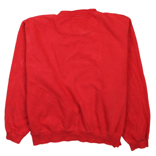 Nike Men’s Red Maryland Terrapins Pullover Sweatshirt L