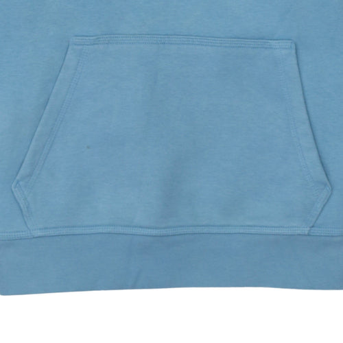 Nike Men Blue Pullover Hoodie Medium Fleece Sportswear