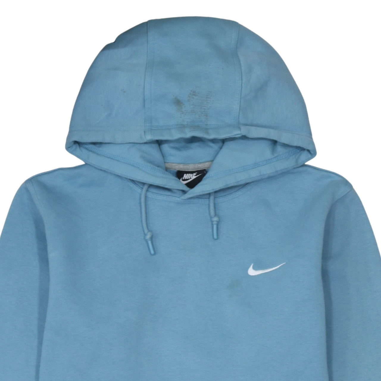 Nike Men Blue Pullover Hoodie Medium Fleece Sportswear