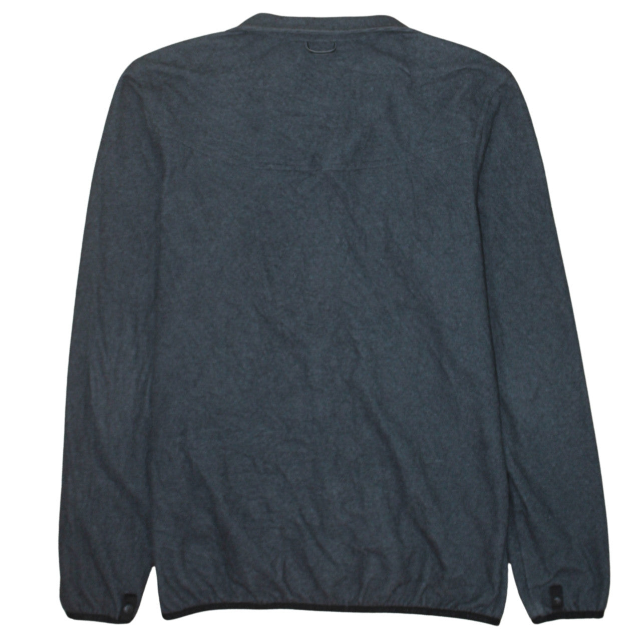 The North Face Men's Grey Full Zip Fleece Sweatshirt Small
