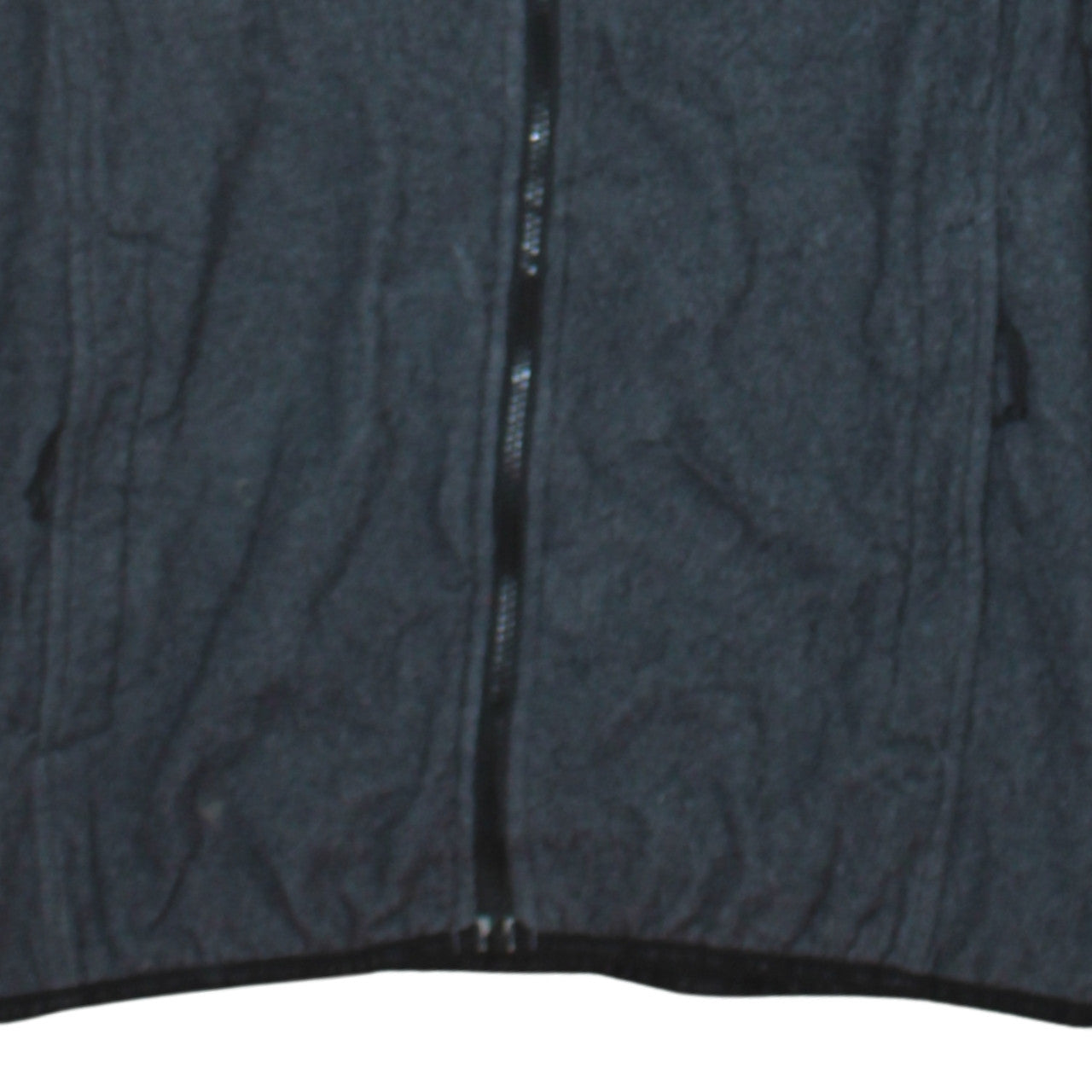 The North Face Men's Grey Full Zip Fleece Sweatshirt Small