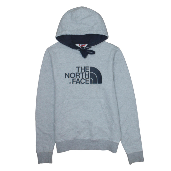 The North Face Men's Grey Pullover Hoodie XS Regular Fit Fleece