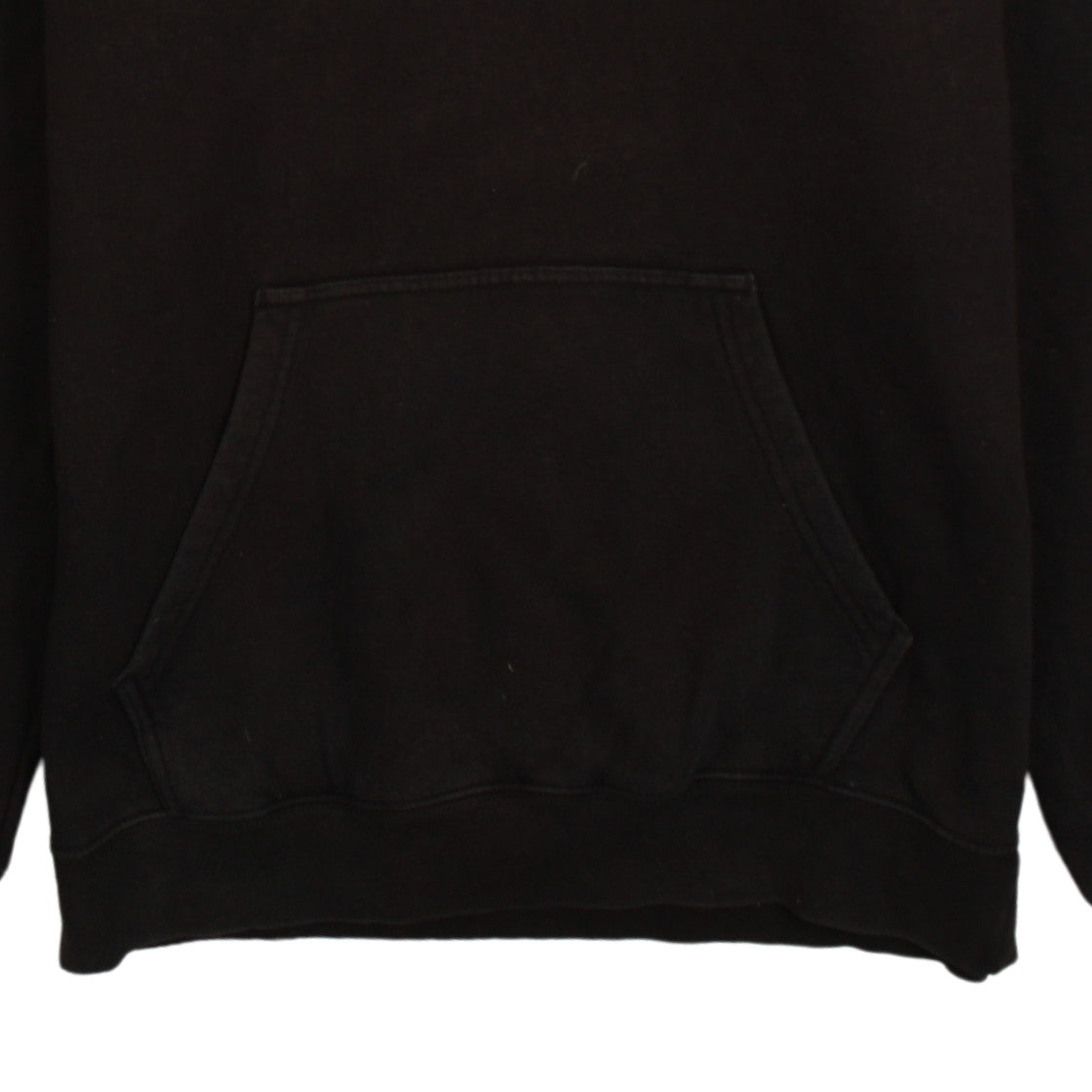 Champion Men's Black Large Hoodie Pullover Logo Sweatshirt