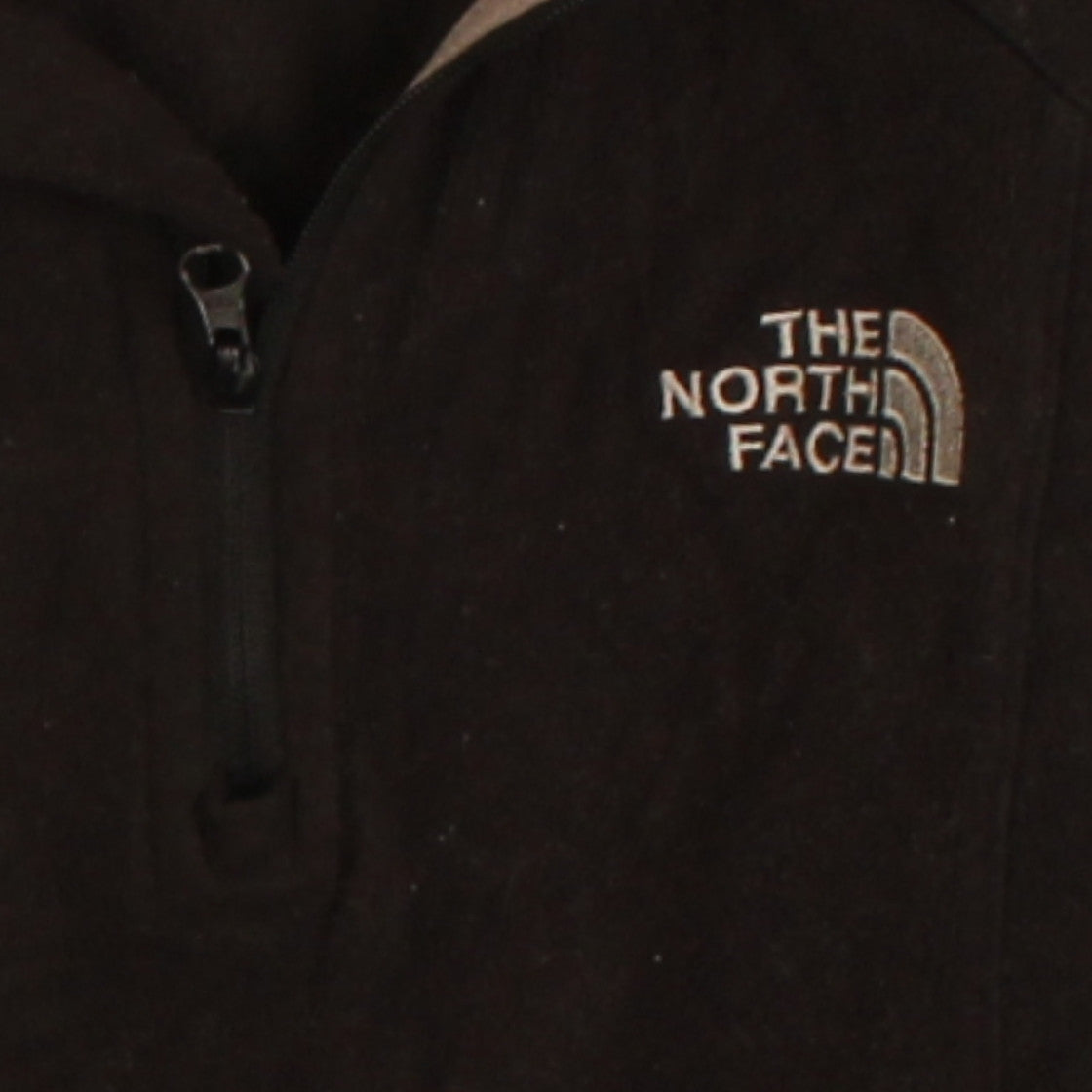 The North Face Womens Black S 1/4 Zip Fleece Pullover Sweatshirt