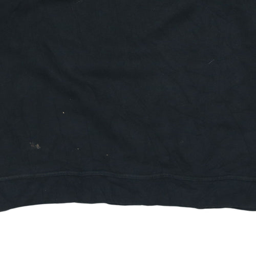Timberland Men’s Black 2XL Pullover Logo Sweatshirt Classic Style