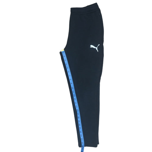 Puma Men's Black Sweatpants Size S Elastic Waist Joggers