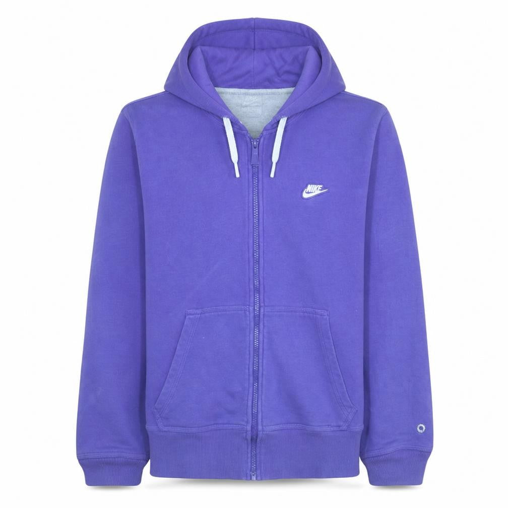 Nike Men's Purple Full Zip Hoodie Size S Fleece Sportswear