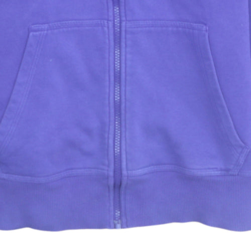 Nike Men's Purple Full Zip Hoodie Size S Fleece Sportswear