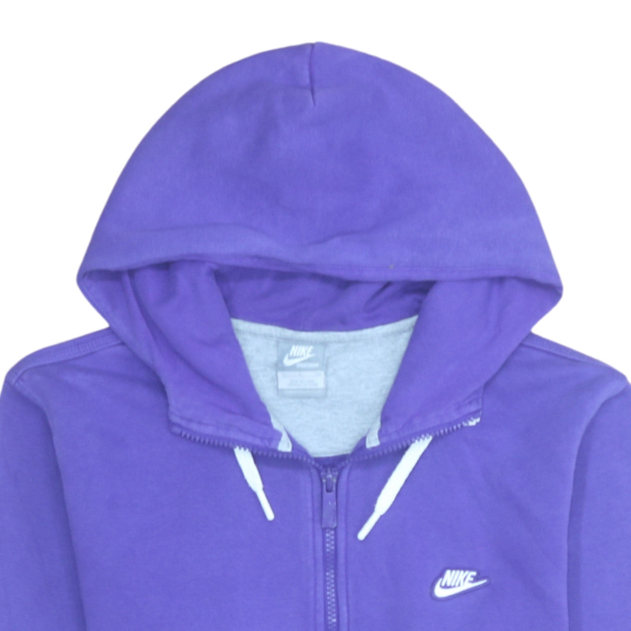 Nike Men's Purple Full Zip Hoodie Size S Fleece Sportswear