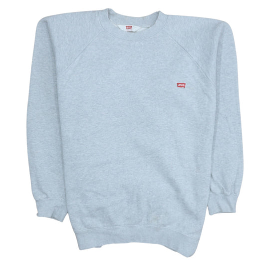 Levi's Men's Grey Crew Neck Sweatshirt Medium Regular Fit