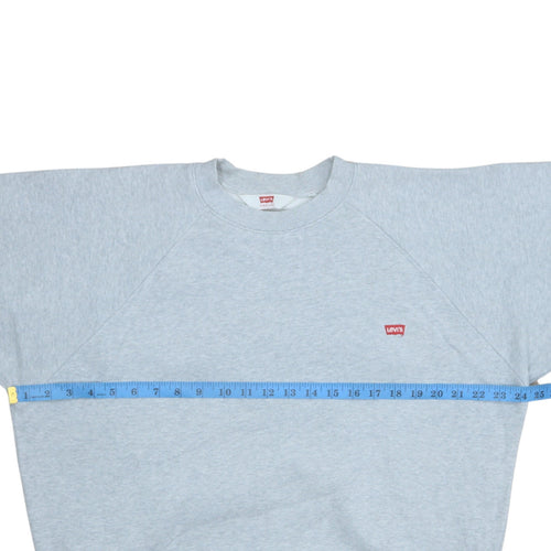 Levi's Men's Grey Crew Neck Sweatshirt Medium Regular Fit