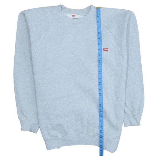 Levi's Men's Grey Crew Neck Sweatshirt Medium Regular Fit
