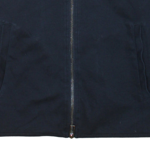 Emporio Armani Men's Blue Full Zip Hoodie Size L