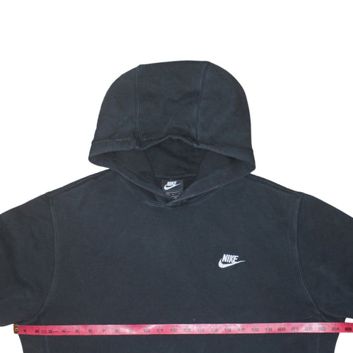 Nike Men's Black Pullover Hoodie L Fleece Sportswear Sweatshirt