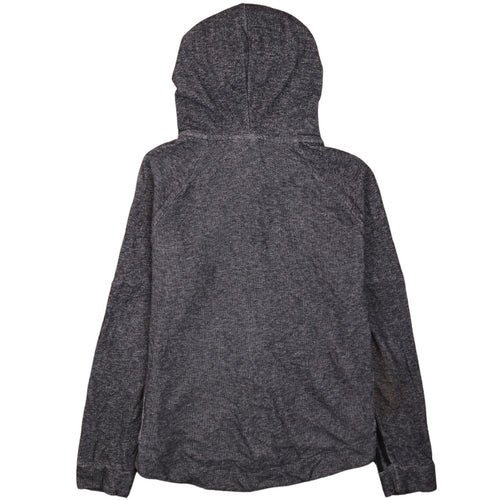 Adidas Womens Grey Full Zip Hoodie Size M 12-14 Sportswear
