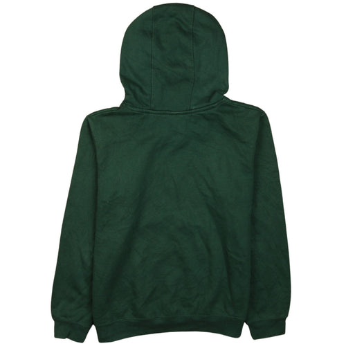 NFL Team Apparel Boys Green Pullover Hoodie Size 10-12 Graphic Print Cotton