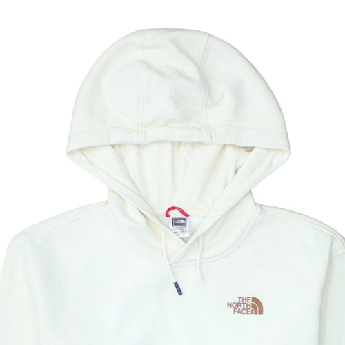 The North Face Women’s L Ivory Pullover Hoodie Cotton Blend