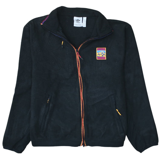 Adidas Men's Black Fleece Full Zip Outdoor Jacket Size S