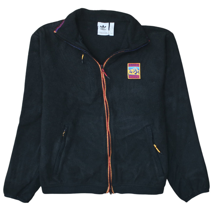 Adidas Men's Black Fleece Full Zip Outdoor Jacket Size S