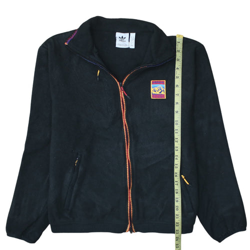 Adidas Men's Black Fleece Full Zip Outdoor Jacket Size S