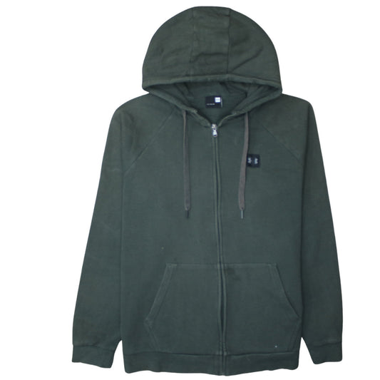 Under Armour Men's Green Full Zip Hoodie Size L