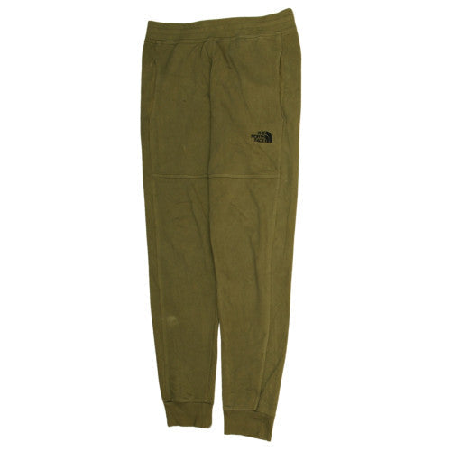 The North Face Men's Green Fleece Jogger Trousers Size S