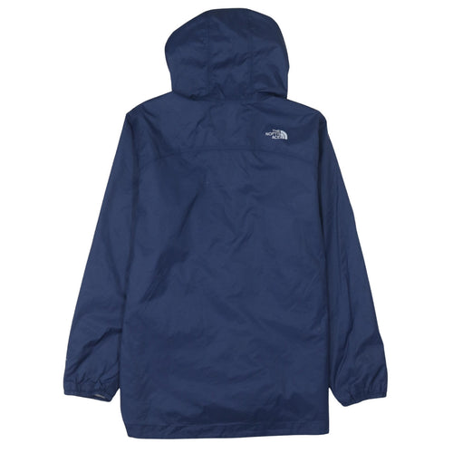 The North Face Boys Blue XL Waterproof Hooded Rain Jacket